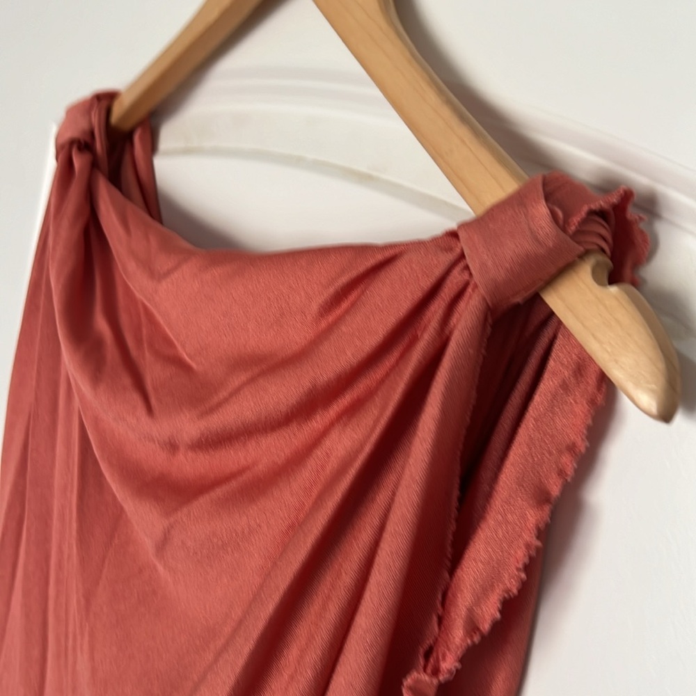 Vintage Grecian art nouveau, drape gown dress - Picture 7 of 7